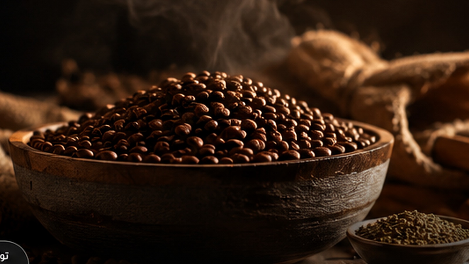 حبوب القهوة